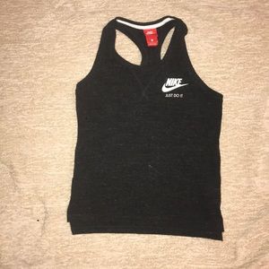 Gray Athletic Tank Top